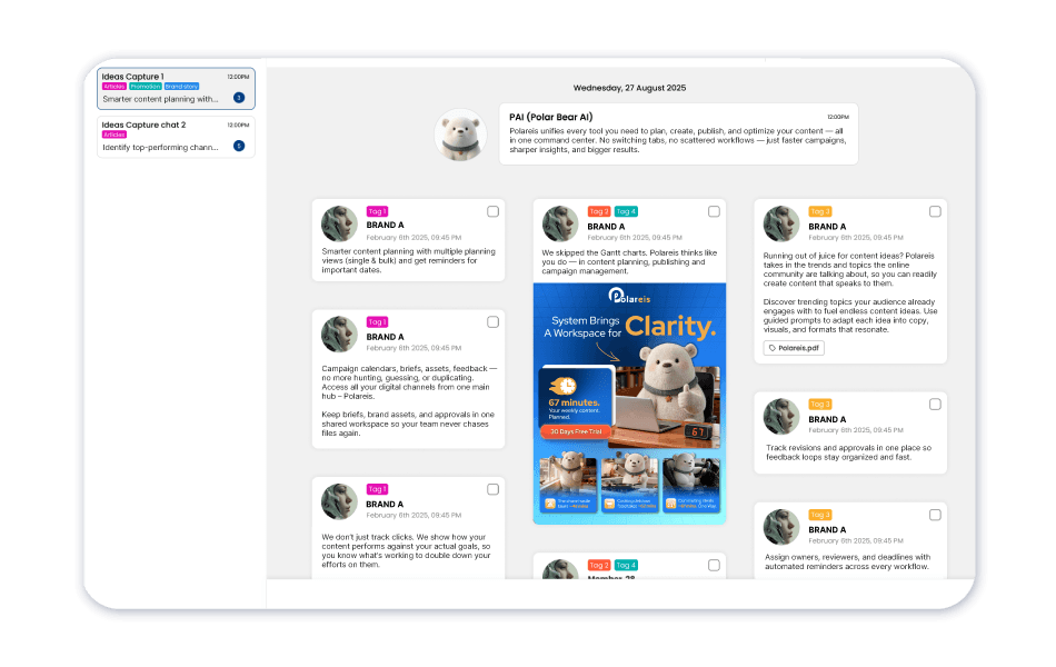 Idea Capture Board